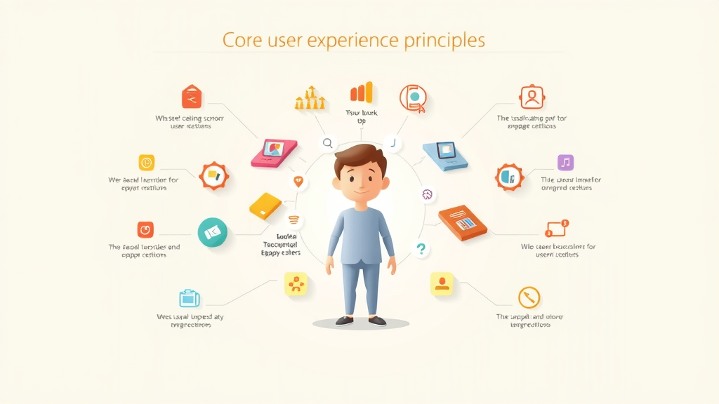 user experience for services core principles infographic design process