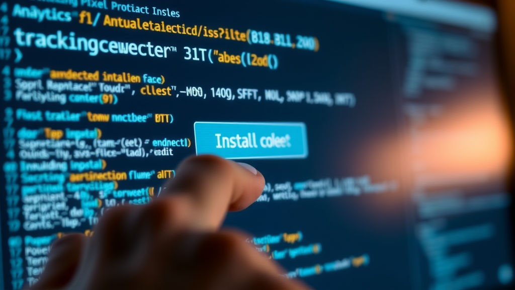 tracking pixel setup for retargeting ads installing analytics code digital marketing site backend conversion pixel