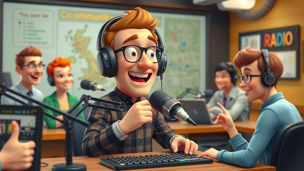 local audience engagement community radio host local audiences