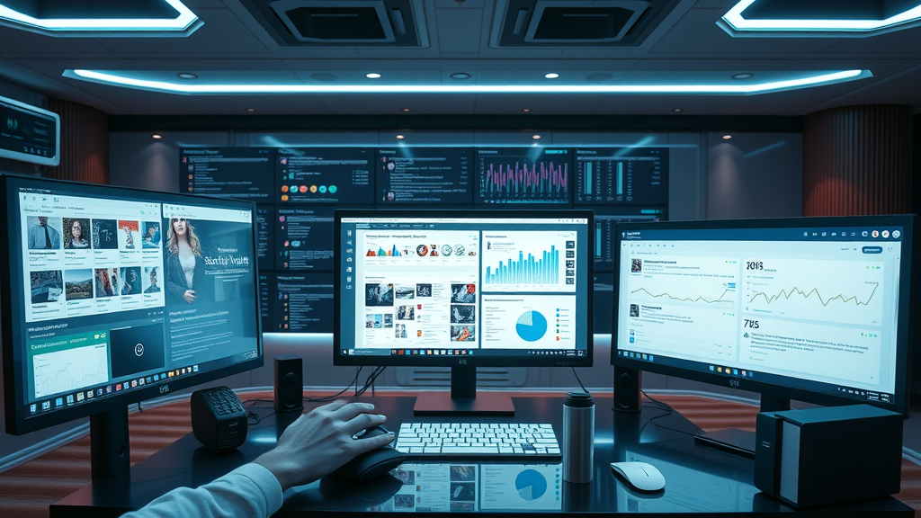 social media content strategy media management tools digital workspace
