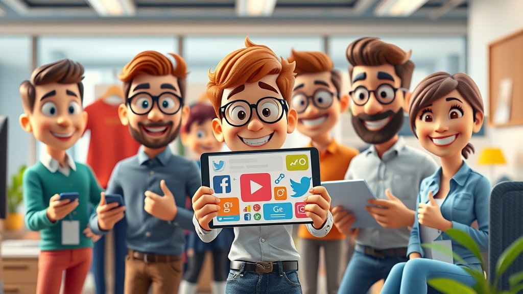 team member showcasing impactful visual storytelling in branded social media content