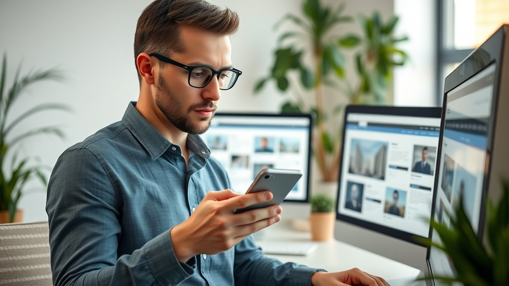 on-page SEO for small businesses website layout owner mobile desktop
