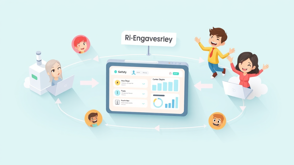 Dynamic site visit re-engagement flow through ROI of retargeting ads