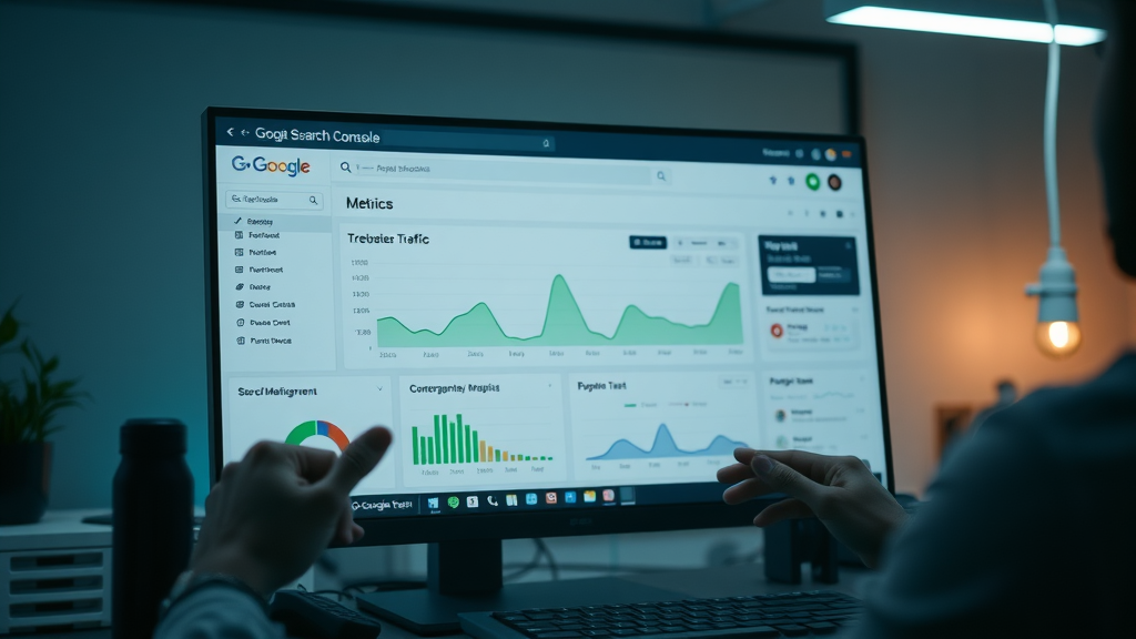 google search console SEO for small businesses metrics dashboard