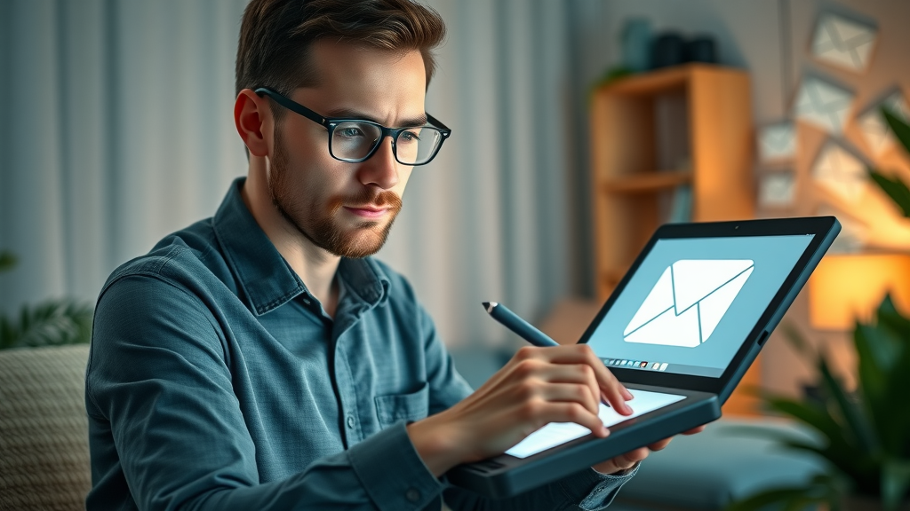 digital marketer designing an attractive email lead magnet for blog audience engagement strategies