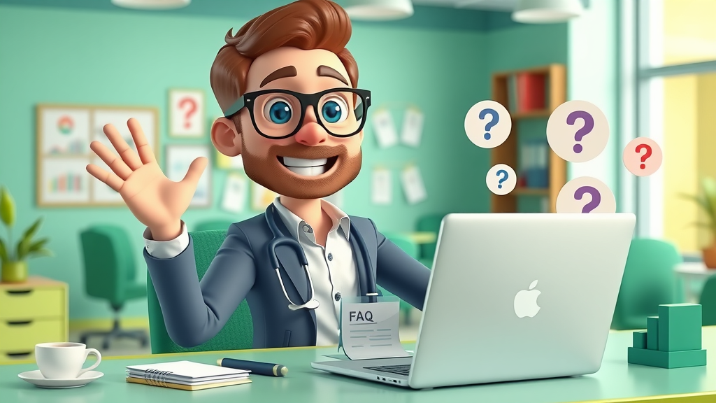 small business blogging FAQs modern workspace